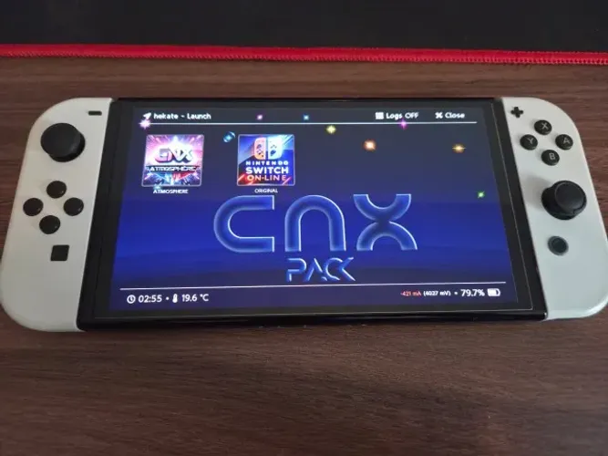 NINTENDO SWITCH OLED 128GB DESBLOQUEADO VIA CHIP