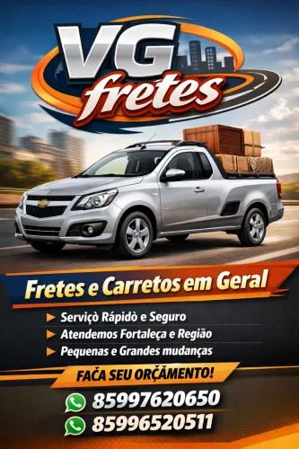 VG FRETES - Fretes e Carretos- o mais barato 