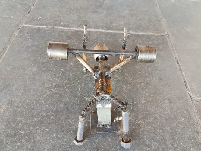 Escultura de ferrp