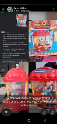 Máquina de bichinhos grande