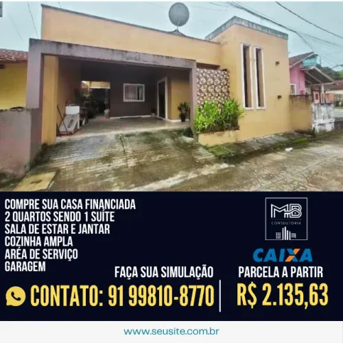 compre sua casa de em condomínio fechado, facilitamos seu financiamento.