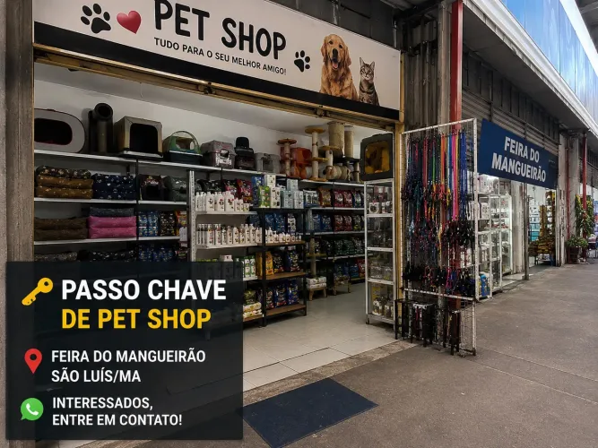 Passo pet shop no mangueirão