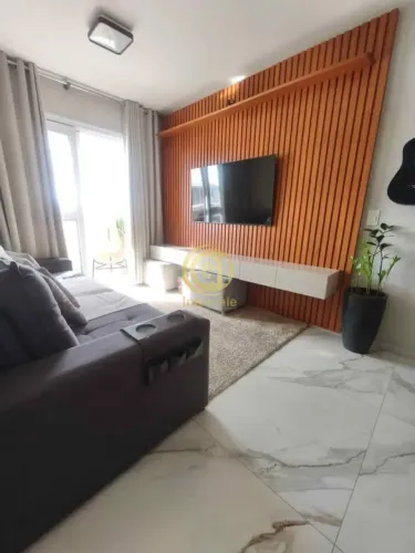 Apartamento para venda possui 57 metros quadrados em Jardim Santa Maria - Jacareí - SP