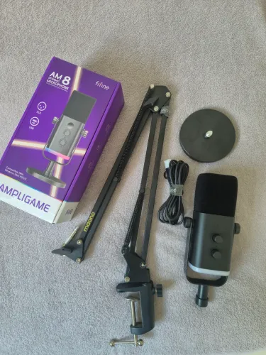 Microfone Fifine AM8 + Braço articulado Maono