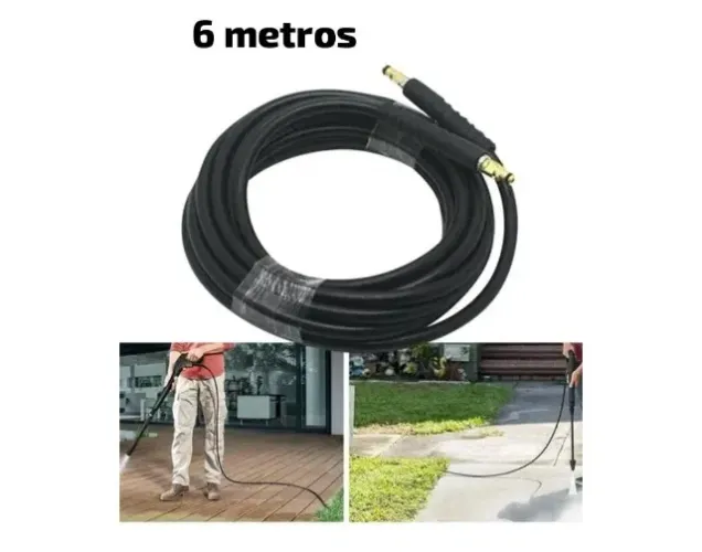 Mangueira Alta Pressão 6m Resistente