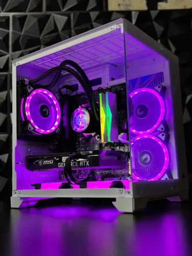 PC Gamer Ryzen 7 com Rtx Gabinete aquário