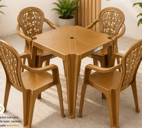 Mesa 4 cadeiras