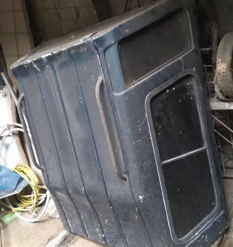 CAPOTA DE FIBRA ENVIDRAÇADA SAVEIRO QUADRADA , E