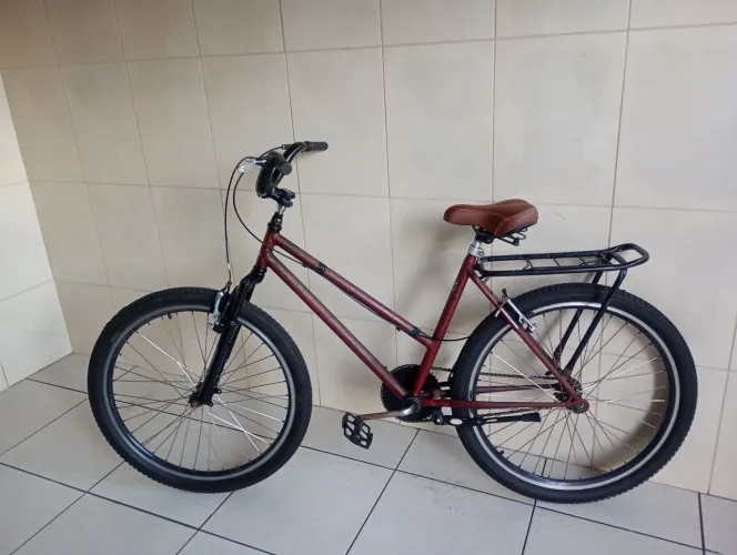 Vendo bicicleta aro 26 vendo em mãos