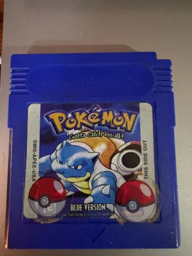 Cartucho Pokémon BLUE inglês