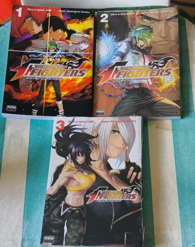 Mangá the king of fighters New Pop