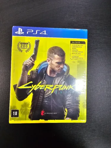 Cyberpunk edição especial lacrado Ps4