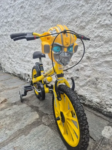 Bicicleta Bandeirante Tranformers Bumblebee