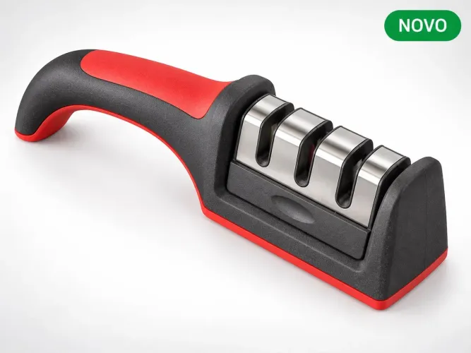 Afiador Manual de Facas YD-168 com 4 Canais