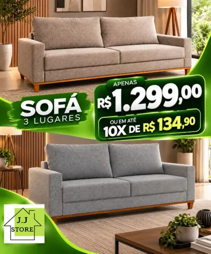 sofá - compacto - retro - compre e receba em 72 horas