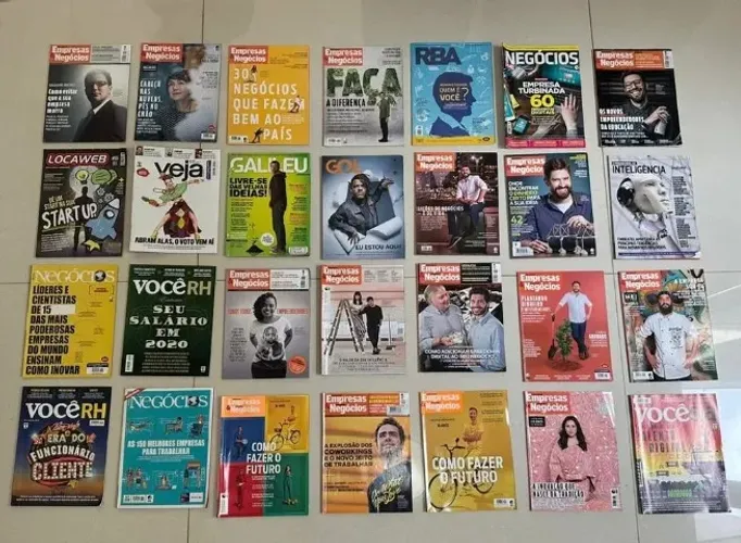Lote 28 Revistas de Negócios e Empreendedorismo