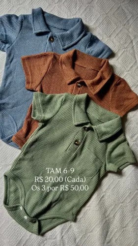 Vendo roupas para bebê menino 