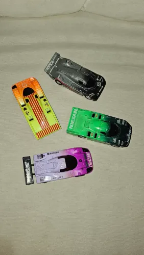 Lote 4 Miniaturas Carrinhos de Corrida Anos 90 - Sunnyside e mais