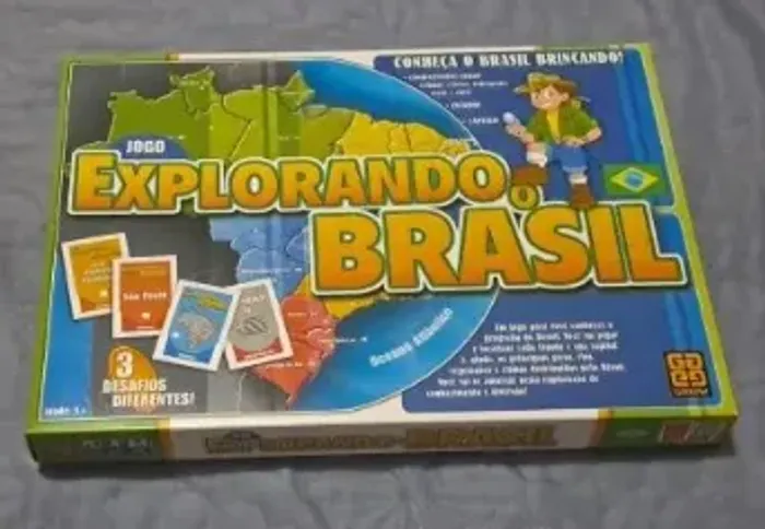 Jogo Explorando o Brasil da Grow