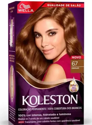 Tinta de cabelo koleston 