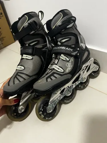 Patins Rollerblade Spark 84 W SG7 TAM BR 36 + Kit Proteção 