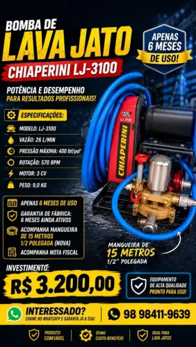Bomba para lava-jato