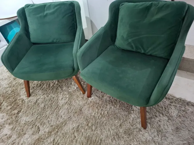 Par poltronas ESTOFADOS JARDIM