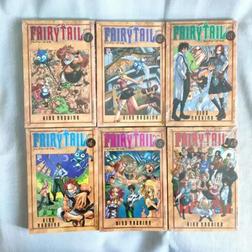 Coleção Mangá Fairy Tail 1 a 12 (lacrado)
