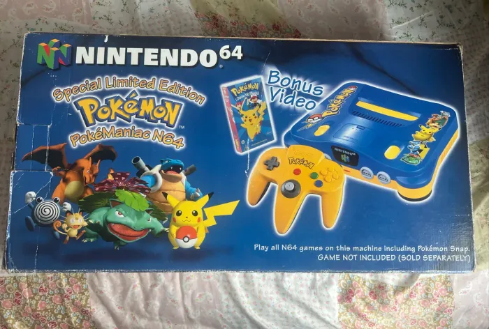 Nintendo 64 Pokemaniac Limited Special Edition