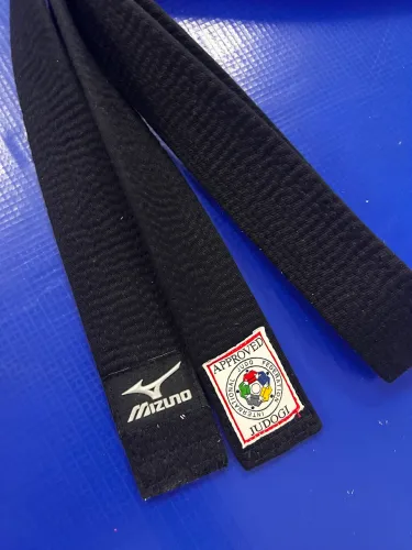 Faixa preta de judô Mizuno japonesa 