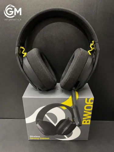 Headset Gamer BW05 Wireless Novo na Caixa