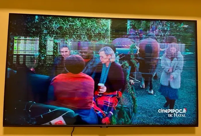TV Samsung com defeito