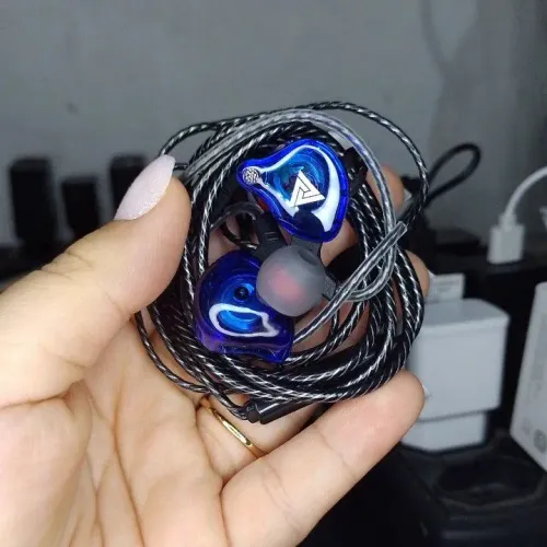 Fone QKZ AK6 Hi-Res Profissional - Várias Cores!