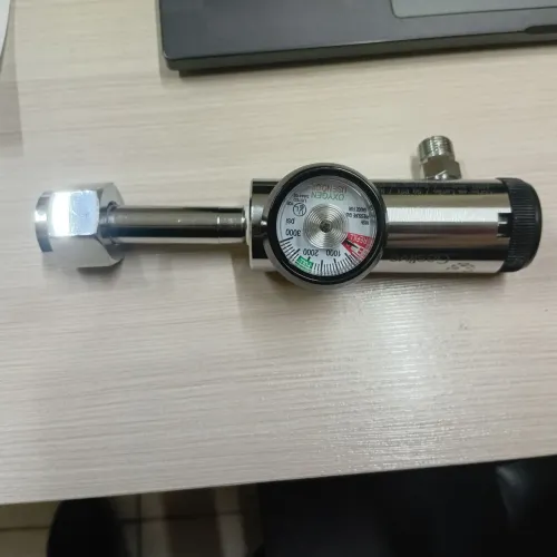 Regulador de oxigênio com defeito