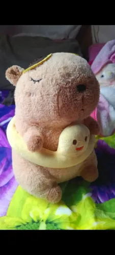 Pelúcia capivara de praia