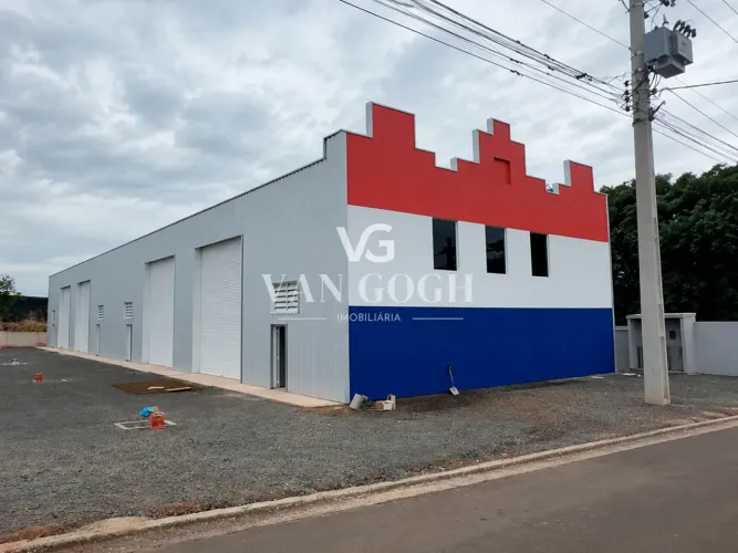 Galpão de 189,23 m² Novo com Mezanino |Bairro Imigrantes | Holambra -SP