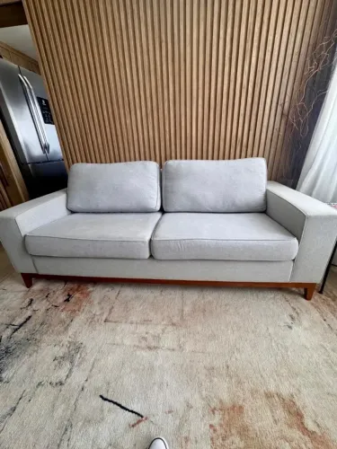 Sofá dois lugares Tok&Stok cinza