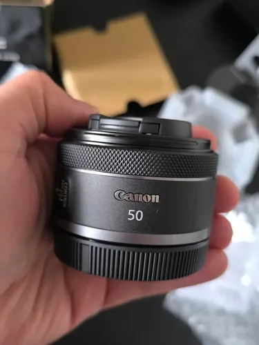 lente Canon 50 mm 1.8 RF