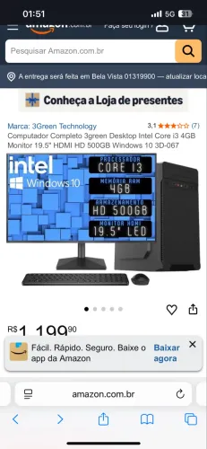 Computador desktop 