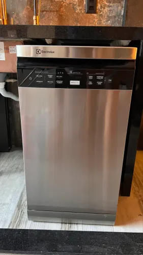 LAVA-LOUÇAS ELECTROLUX 10 SERVIÇOS - INOX