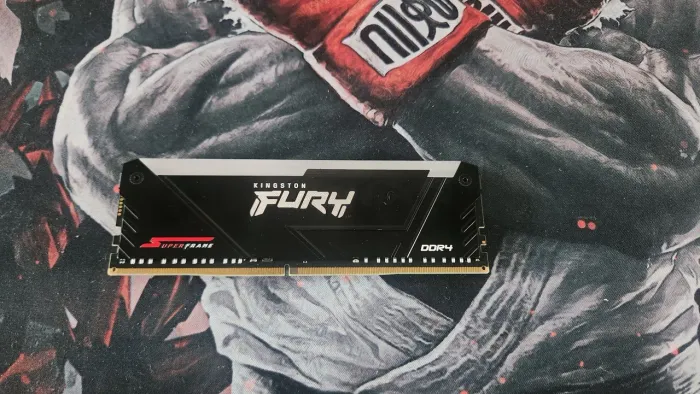 Memória DDR4 Kingston Fury Beast, RGB, 8GB, 3200MHz, Black,
