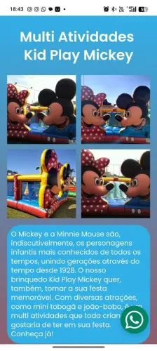 Brinquedo inflável 