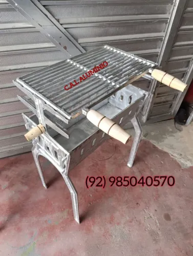 Churrasqueira de aluminio