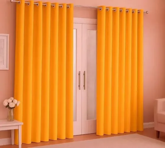 Cortina Para Sala Com Ilhós NOVA