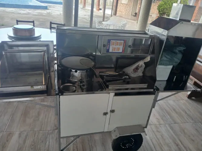 Carrinho de vender 5 em 1