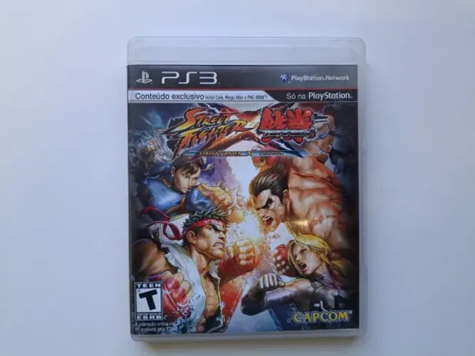 Street Fighter X Tekken - Ps3 - Mídia Física