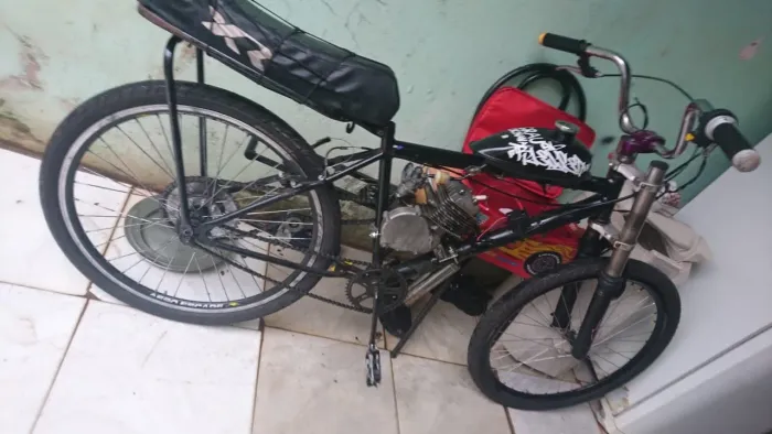 Bicicleta motorizada não está ligando