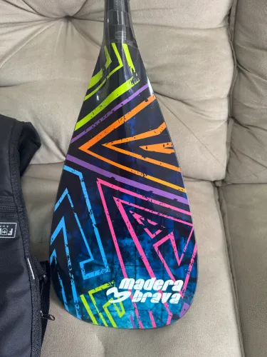 Remo canoa havaiana full carbono 