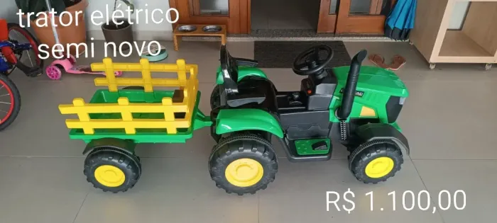 Trator Elétrico Infantil