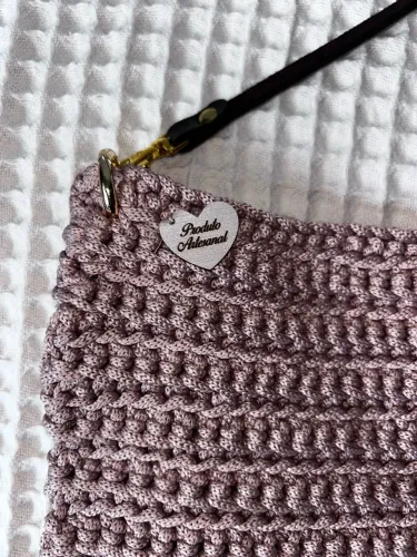 Bolsa de Crochê - Produto artesanal